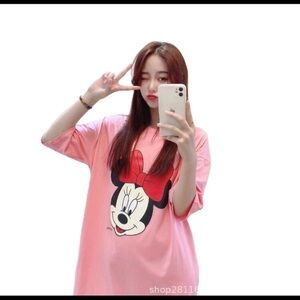 dropped price 🛍 Minnie Mouse Loose sleepwear shirt dress pj women